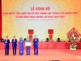 Lễ công bố thành lập thành phố Quảng Ninh và đón nhận Huân chương Lao động hạng Nhất