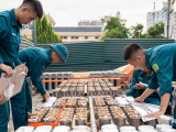 Thanh Hóa: Chuẩn bị trận địa pháo hoa đêm 1/9 chào mừng kỷ niệm 81 năm Cách mạng Tháng Tám và Quốc khánh 2/9
