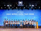 Học bổng Kiến tạo mùa 6 của Vinschool: Trao cơ hội để học sinh kiến tạo tương lai