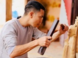 Nghệ nhân quốc gia Trần Văn Phú: Hơn 20 năm giữ nghề điêu khắc gỗ và truyền lửa cho thế hệ trẻ