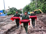 Phát hiện, quy tập thêm 6 bộ hài cốt liệt sĩ tại Công viên Lê Thị Riêng