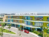 Vin Nexus Center: Trường học hạnh phúc hình trái tim và những gam màu rất “lạ”