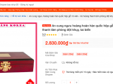 Bộ Y tế yêu cầu Shopee gỡ bỏ sản phẩm An cung ngưu hoàng hoàn nếu vi phạm