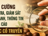 Tăng cường kiểm tra, giám sát lưu hành thuốc cổ truyền