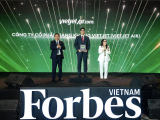 Forbes vinh danh Vietjet trong Top 50 doanh nghiệp dẫn đầu về ESG 2026