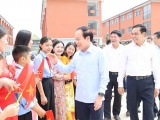 Phó Thủ tướng Lê Tiến Châu kiểm tra các trường phổ thông nội trú liên cấp Tiểu học và THCS tại Nghệ An