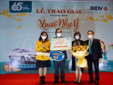 BIDV trao thưởng 500 triệu đồng chương trình Xuân Như Ý