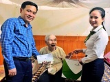 Vietcombank Vĩnh Phúc đến thăm và tặng quà Mẹ Việt Nam Anh hùng