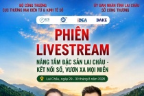Khai mạc chuỗi sự kiện TMĐT “Nâng tầm đặc sản Lai Châu” gắn với Tết Độc lập năm 2026