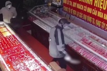 Ninh Bình: Truy bắt 2 đối tượng cướp tiệm vàng