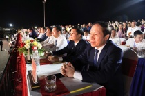 Phó Thủ tướng Chính phủ Lê Tiến Châu dự Chương trình 'Bản hùng ca trên sông'