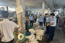 QLTT Thái Nguyên ngăn chặn kịp thời gần 3 tấn thịt lợn không đảm bảo ATTP