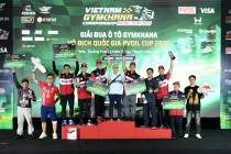 Thanh Hóa: Bế mạc gải đua xe ô tô Gymkhana Vô địch Quốc gia PVOIL Cup 2026