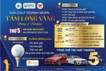 Khởi tranh giải golf “Doanh nhân Tấm lòng vàng” năm 2023 