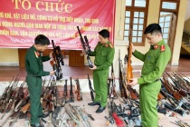 Hà Tĩnh: Tiêu hủy hơn 230 khẩu súng và công cụ hỗ trợ