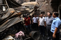 Phó Thủ tướng Trần Hồng Hà chỉ đạo khắc phục hậu quả vụ cháy nhà ở phố Trung Kính