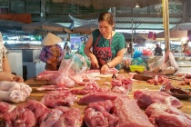 Giá thịt lợn góp phần đẩy CPI tháng 6 tăng 0,17%