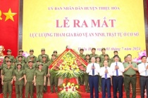 Thanh Hóa: Ra mắt lực lượng tham gia bảo vệ ANTT cơ sở