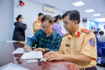 Biển số xe các địa phương được giữ nguyên sau sáp nhập
