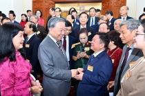 Tổng Bí thư Tô Lâm gặp mặt đại biểu trí thức, nhà khoa học, văn nghệ sĩ