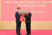 Ông Trần Huy Tuấn được điều động làm Phó Bí thư Tỉnh ủy Ninh Bình nhiệm kỳ 2025-2030