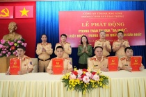 Cảnh sát giao thông Quảng Ninh phát động phong trào thi đua “Ba nhất”