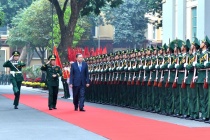 Quân đội nhân dân vững bước dưới cờ Đảng quang vinh 