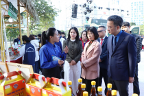 Khai mạc Triển lãm sản phẩm khởi nghiệp thanh niên 2025