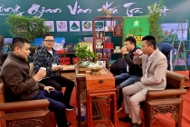 Ly trà giữa hội chợ và hành trình đi tìm hồn Việt trong sương núi Suối Giàng