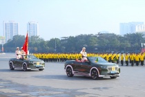 Bộ Công an tổ chức Lễ xuất quân đảm bảo an ninh, trật tự Đại hội Đảng XIV