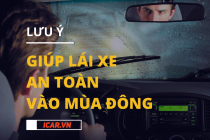 Những thói quen tai hại khi lái xe vào mùa đông