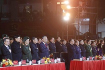 Lãnh đạo Đảng, Nhà nước dự cầu truyền hình kỷ niệm 85 năm Ngày Bác Hồ về nước