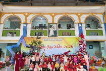 Trải nghiệm Tết truyền thống tại Trường Mầm non Minh Khai