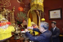 Tổng Bí thư Tô Lâm dâng hương tại Khu Di tích Hoàng thành Thăng Long và Di tích nhà 67