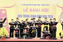 Hào khí “Hùm xám Yên Thế” sống lại trong hội xuân Đền Trũng