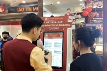 'Sốt vàng' gần ngày 'vía Thần Tài', doanh nghiệp lắp máy bán vàng tự động