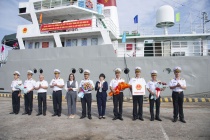 Vùng 2 Hải quân đón Tổ bầu cử sớm trên biển hoàn thành nhiệm vụ trở về đất liền