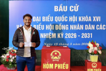 Cầu thủ nhập tịch Xuân Son, Hoàng Hên... tự hào khi tham gia bầu cử