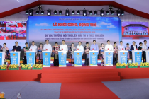 Thanh Hóa đồng loạt khởi công 10 trường nội trú liên cấp ở các xã biên giới 