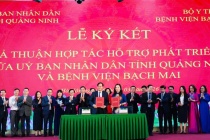 Quảng Ninh và Bệnh viện Bạch Mai ký kết hợp tác, hỗ trợ toàn diện trong lĩnh vực y tế