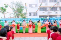 Khánh thành sân chơi thiếu nhi tại Trường Tiểu học Thị trấn Yên Viên