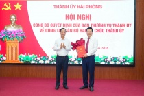 Chánh Văn phòng UBND TP. Hải Phòng làm Phó Trưởng Ban Tổ chức Thành ủy