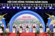 Phú Thọ: Khai mạc Hội chợ Hùng Vương thu hút gần 400 gian hàng 