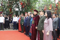 Tổng Bí thư, Chủ tịch nước Tô Lâm dâng hương tưởng niệm các Vua Hùng