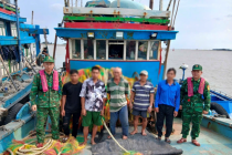 Hải đoàn Biên phòng 38 bắt giữ 2 phương tiện vận chuyển trái phép khoảng 15.000 lít dầu DO