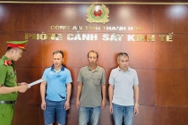 Khởi tố 3 đối tượng về hành vi khai thác tài nguyên trái phép