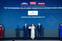 Ciputra Hanoi: 17 năm vững vàng thương hiệu FDI tiên phong tại Giải thưởng Rồng Vàng
