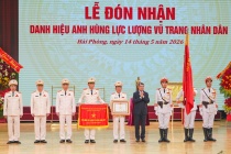 Thủ tướng trao danh hiệu Anh hùng LLVTND cho Công an Hải Phòng 