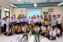 Trường THCS Tân Triều tổ chức triển lãm mỹ thuật đặc biệt nhân kỷ niệm 64 năm truyền thống