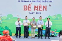 Lễ trao Giải thưởng Thiếu nhi Dế Mèn: Vinh danh những 'Hiệp sĩ' của tuổi thơ